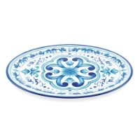 #LARGE SERVING TRAY BLUES 50CM X36CM