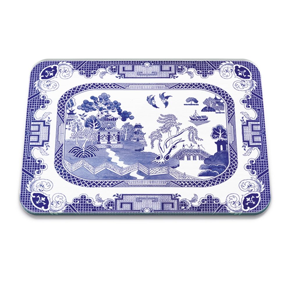 WILLOW LARGE GLASS WORKTOP PROTECTOR 40 X 50CM Eddingtons