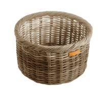 Low Grey Lined Indoor Plant Baskets