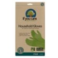 IF YOU CARE LARGE CERTIFIED FAIR RUBBER LATEX HOUSEHOLD GLOVES
