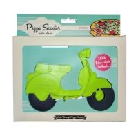 PIZZA SCOOTER CUTTER GREEN