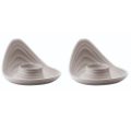 TAUPE SET OF 2 EGG CUPS