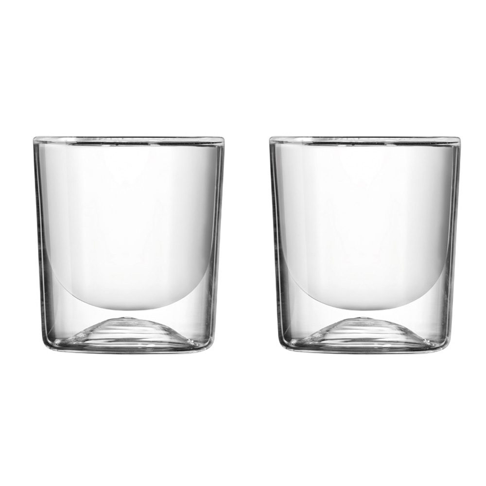 CLEAR 2 DOUBLE WALL THERMO-GLASSES