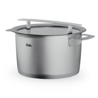 PHI COLLECTION HIGH SIDED STEW POT WITH GLASS LID 24CM DIA