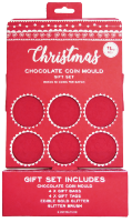 CHRISTMAS CHOCOLATE COIN MOULD GIFT SET