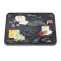 ARDESIA WORLD OF CHEESE 50 x 40CM LARGE GLASS WORKTOP PROTECTOR