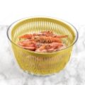 SALAD SPINNER W/LID CM 26 SPIN & STORE ACID YELLOW