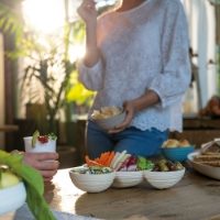 TIERRA HORS D'OEUVRES DISH TAUPE