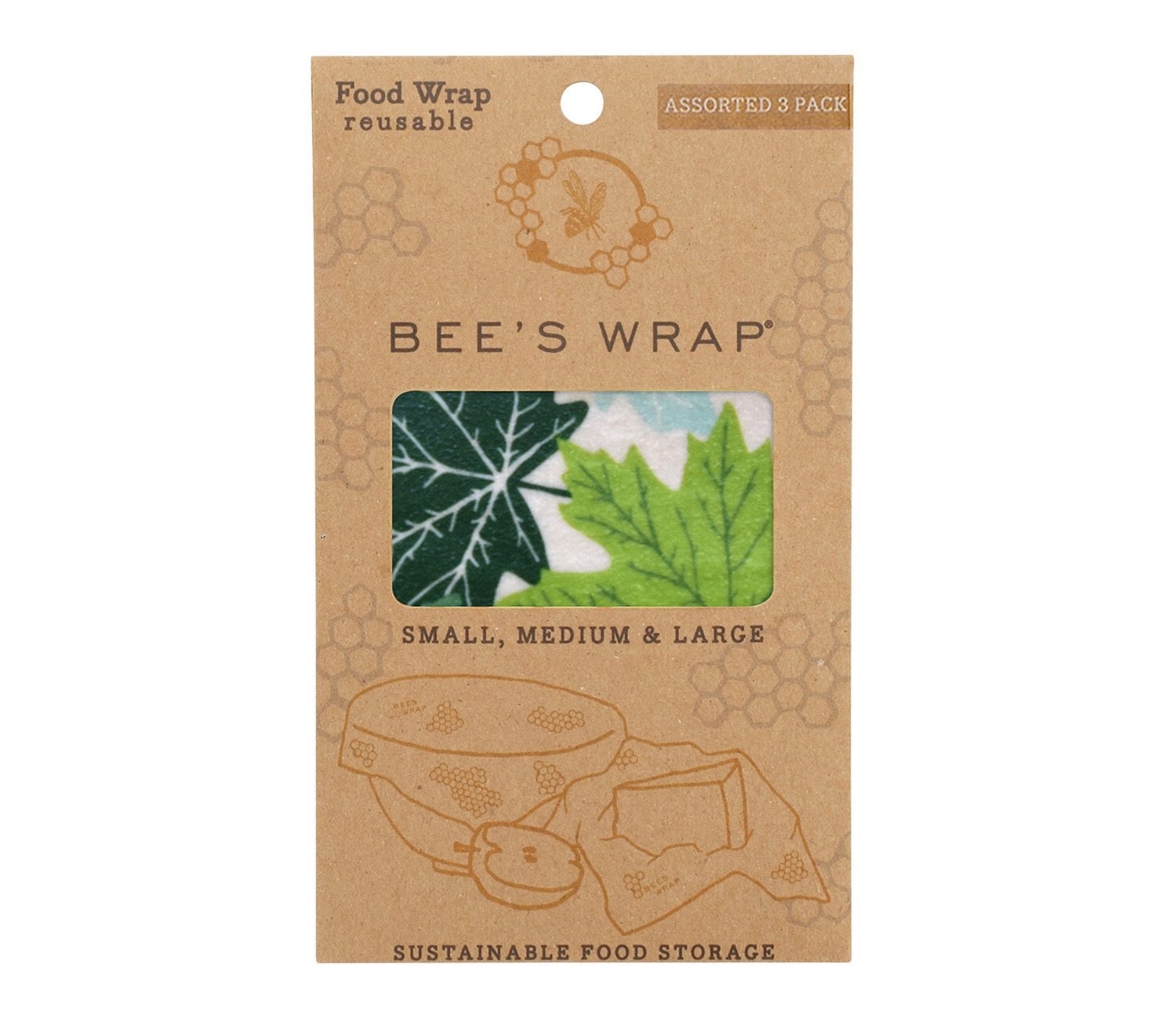 BEESWRAP FOREST FLOOR ASSORTED 3 PACK