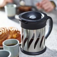 PARIS 15CM COFFEE AND FRENCH PRESS STAINLESS STEEL FINISH