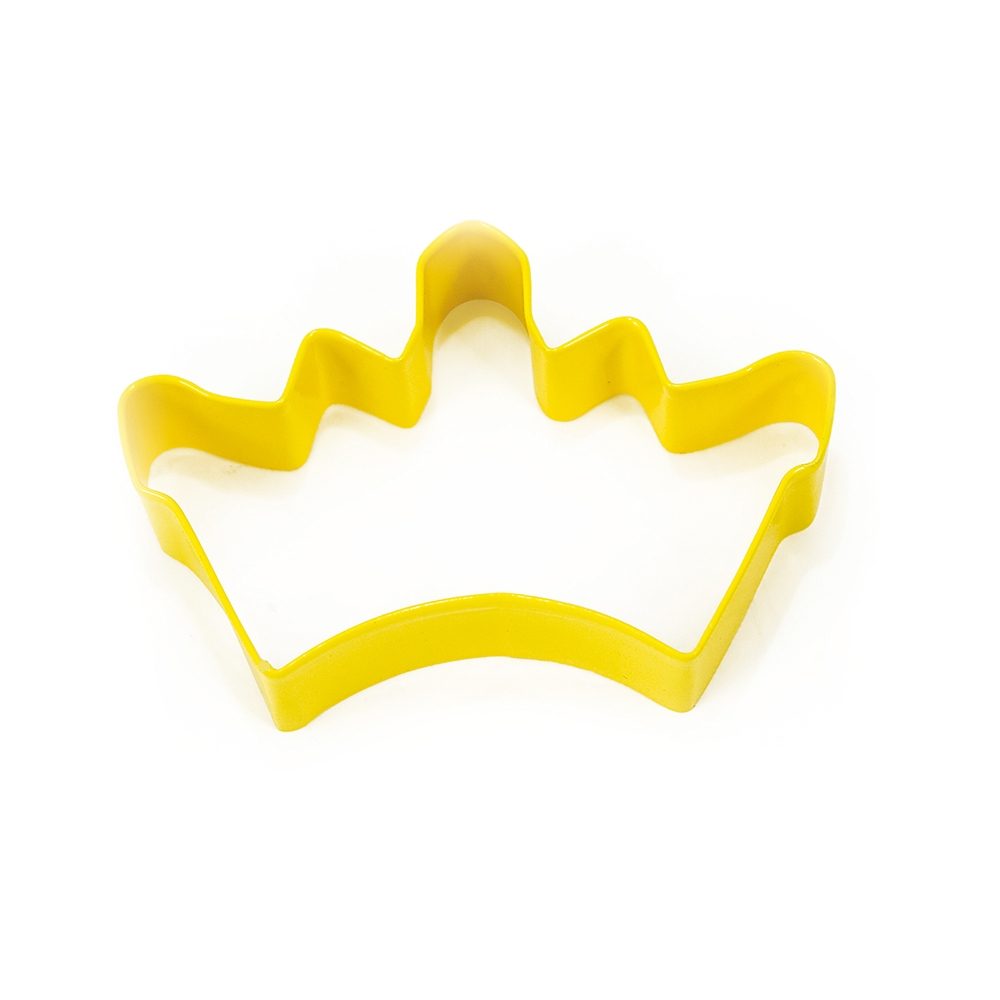 YELLOW CROWN COOKIE CUTTER