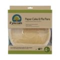 IF YOU CARE PAPER CAKE/PIE PANS - UNBLEACHED