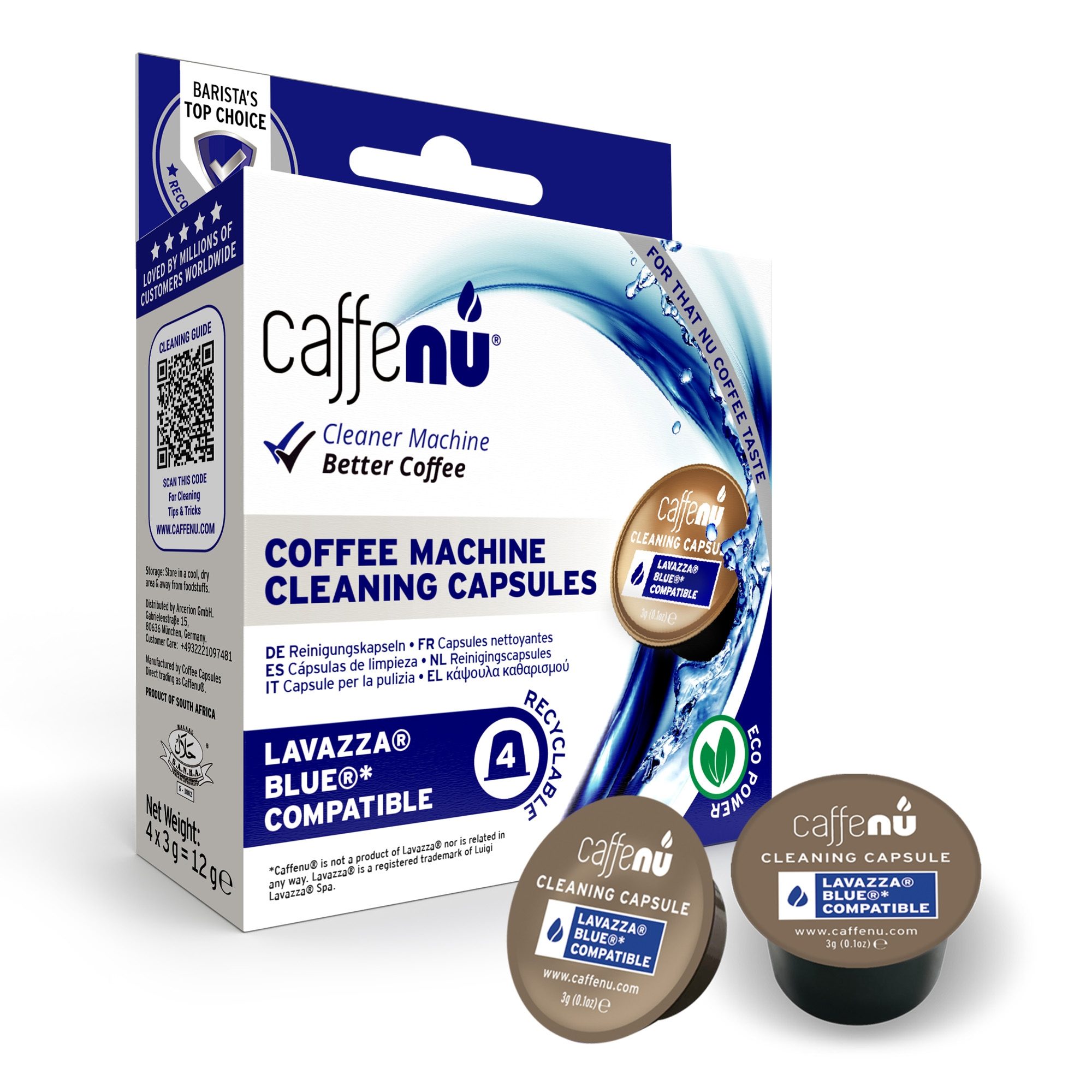 CAFFE NU CLEANING CAPSULE