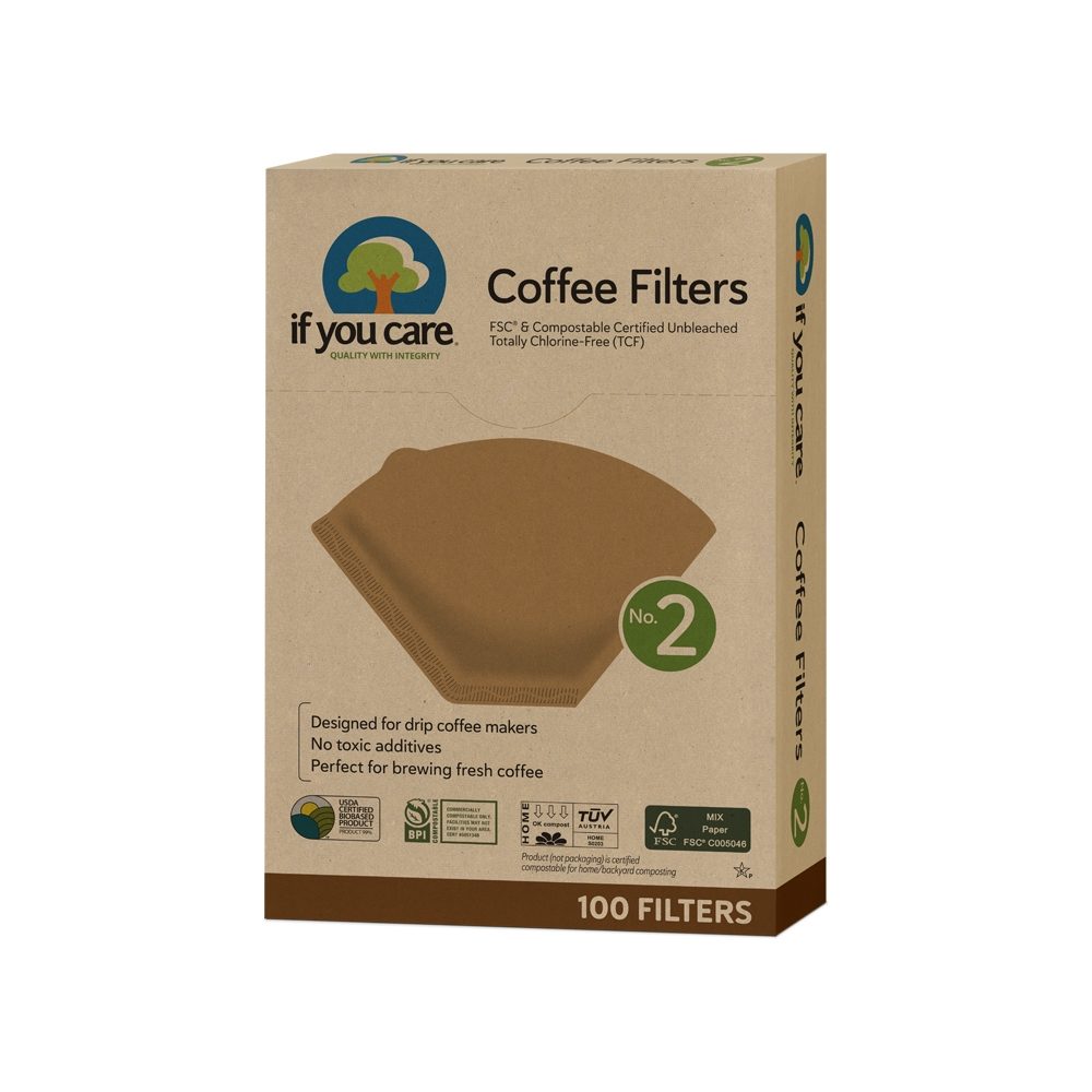 IF YOU CARE NO. 2 COFFEE FILTERS