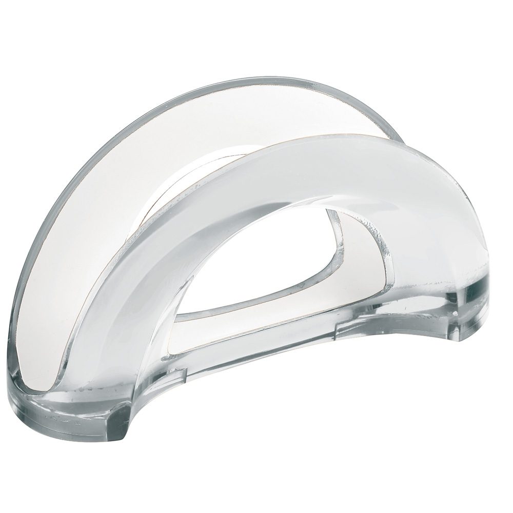 CLEAR TWO-TONE TABLE NAPKIN HOLDER MIRAGE