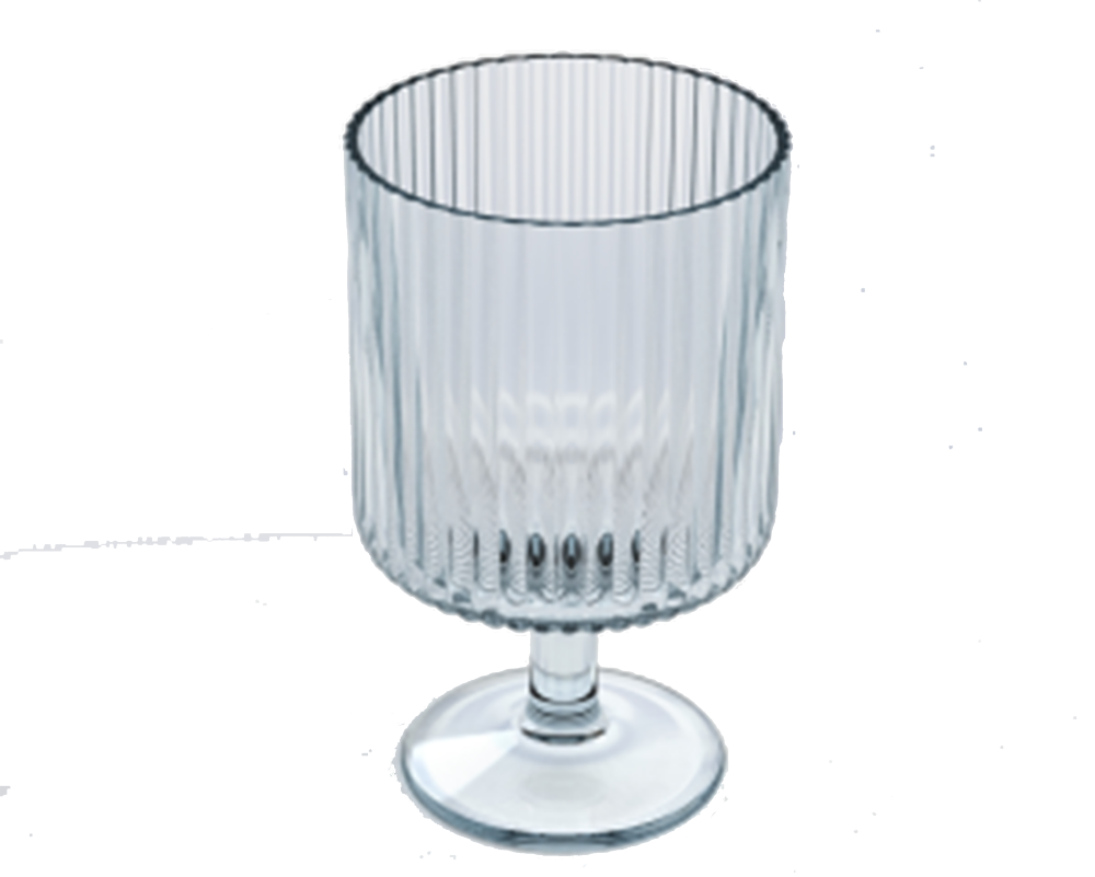 MESA ACRYCLIC CLEAR STACKING GOBLET  