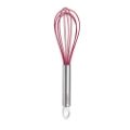 SILICONE COATED EGG WHISK 20CM - RED  