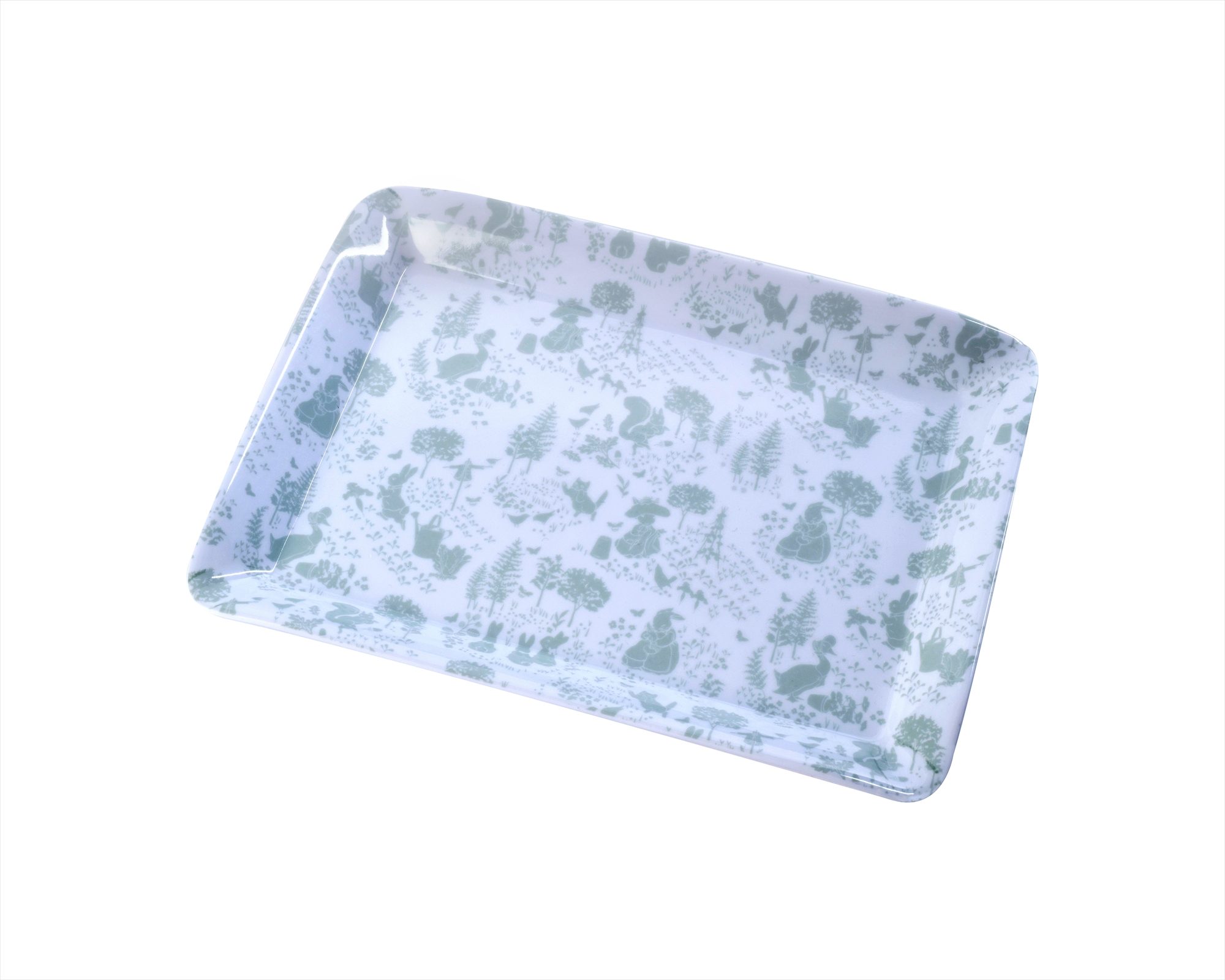 PETER RABBIT CLASSIC GREEN SCATTER TRAY