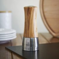 MADRAS U'SELECT S OLIVE WOOD STAINLESS STEEL FINISH 16CM