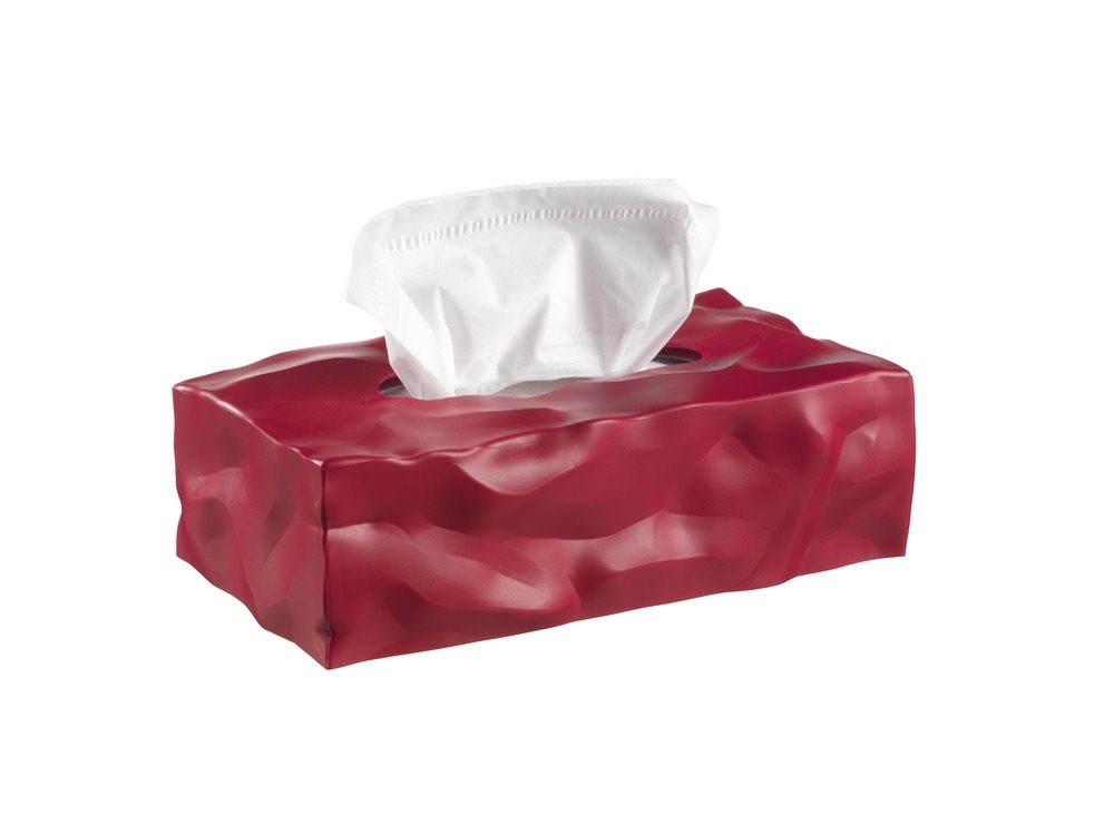 #WIPY 2 TISSUE BOX COVER RED