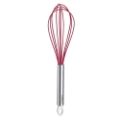 EGG WHISK 25.4CM SILICONE RED