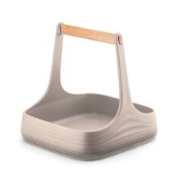 TAUPE TABLE CADDY 'ALL TOGETHER'