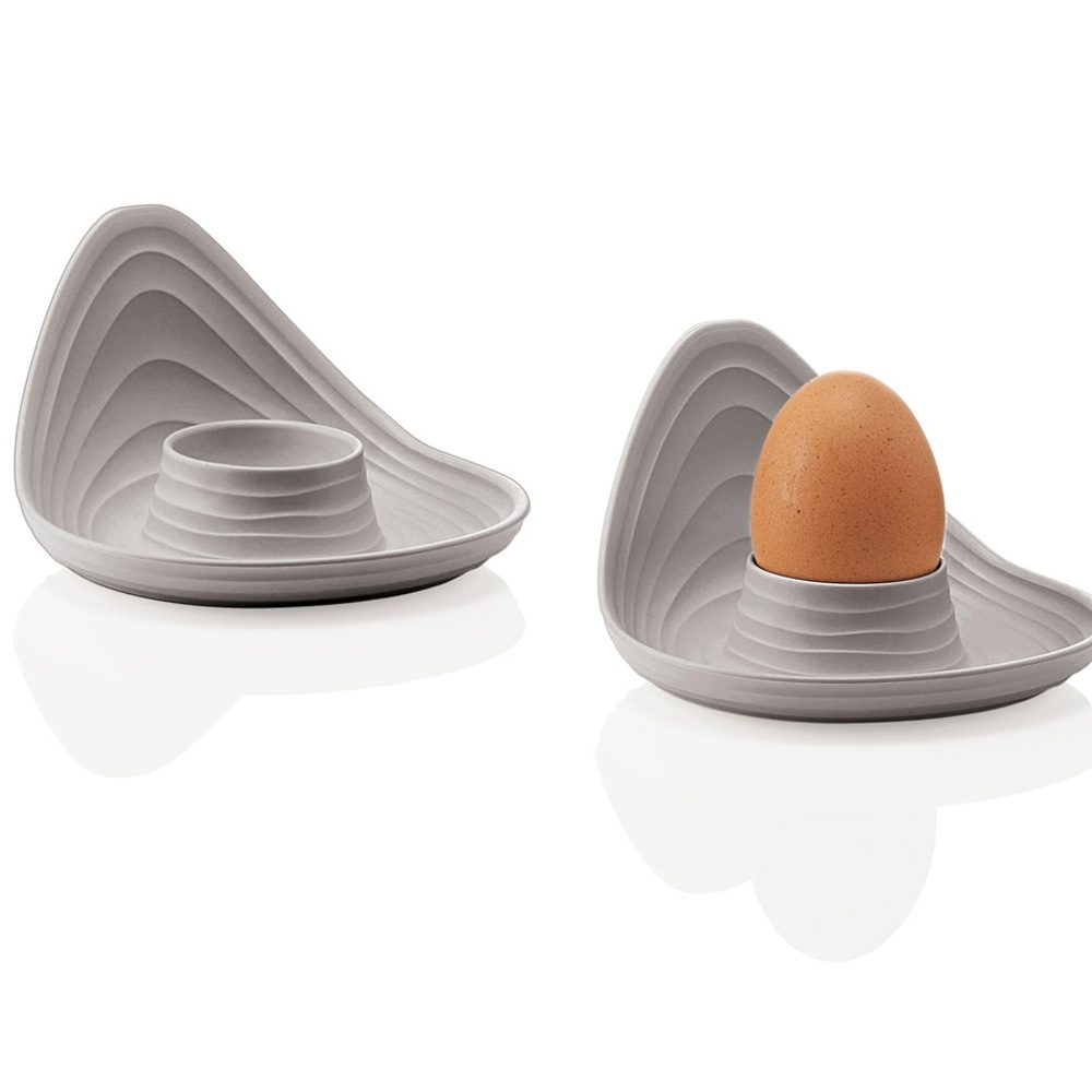 TAUPE SET OF 2 EGG CUPS