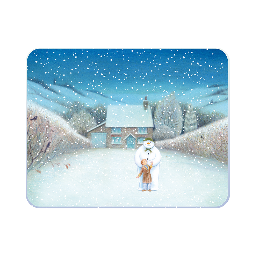 THE SNOWMAN AND JAMES MED WORKKTOP PROTECTOR (CL)