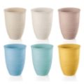 TIERRA ASSORTED SET OF 6 TALL TUMBLERS