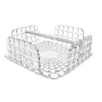CLEAR TABLE NAPKIN HOLDER TIFFANY