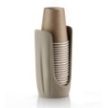 TIERRA STACKED CUP HOLDER TAUPE 