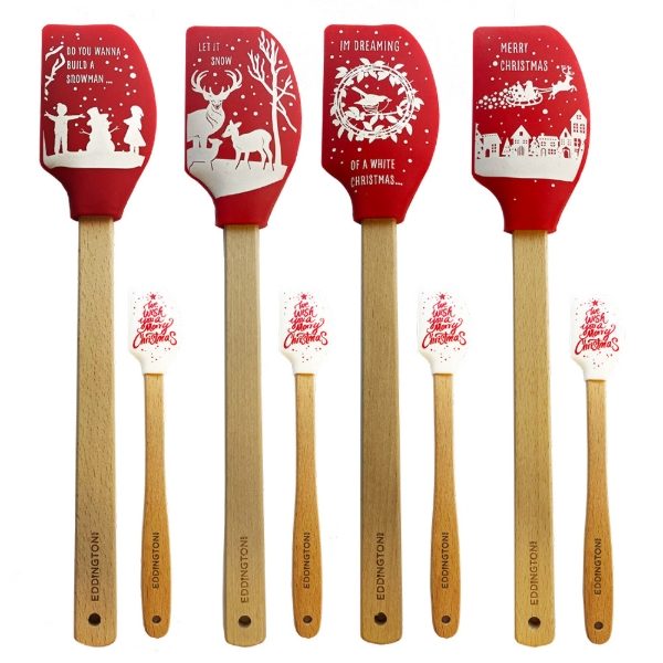 mini christmas spatulas