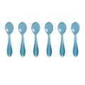 GOCCE SEA BLUE TEASPOONS SET OF 6 12CM