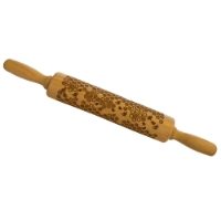 HONEYCOMB & BEE ENGRAVED ROLLING PIN