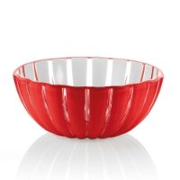 GRACE CLEAR RED BOWL 30CM